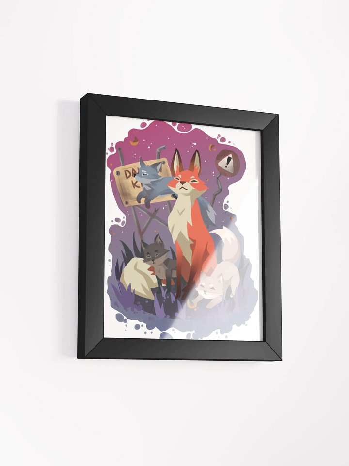 Foxfamily eingerahmtes Poster product image (13)