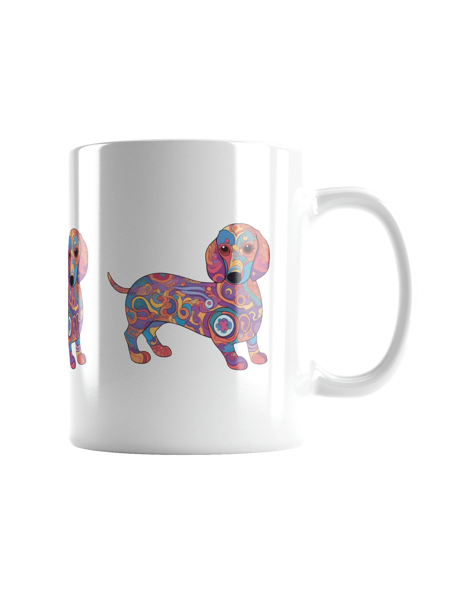 Psychedelic Dachshund #2 - Mug product image (3)