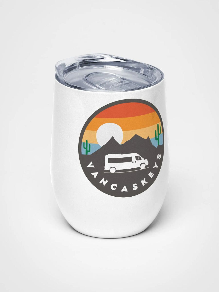 White Wine Tumbler (Two Logos) product image (5)