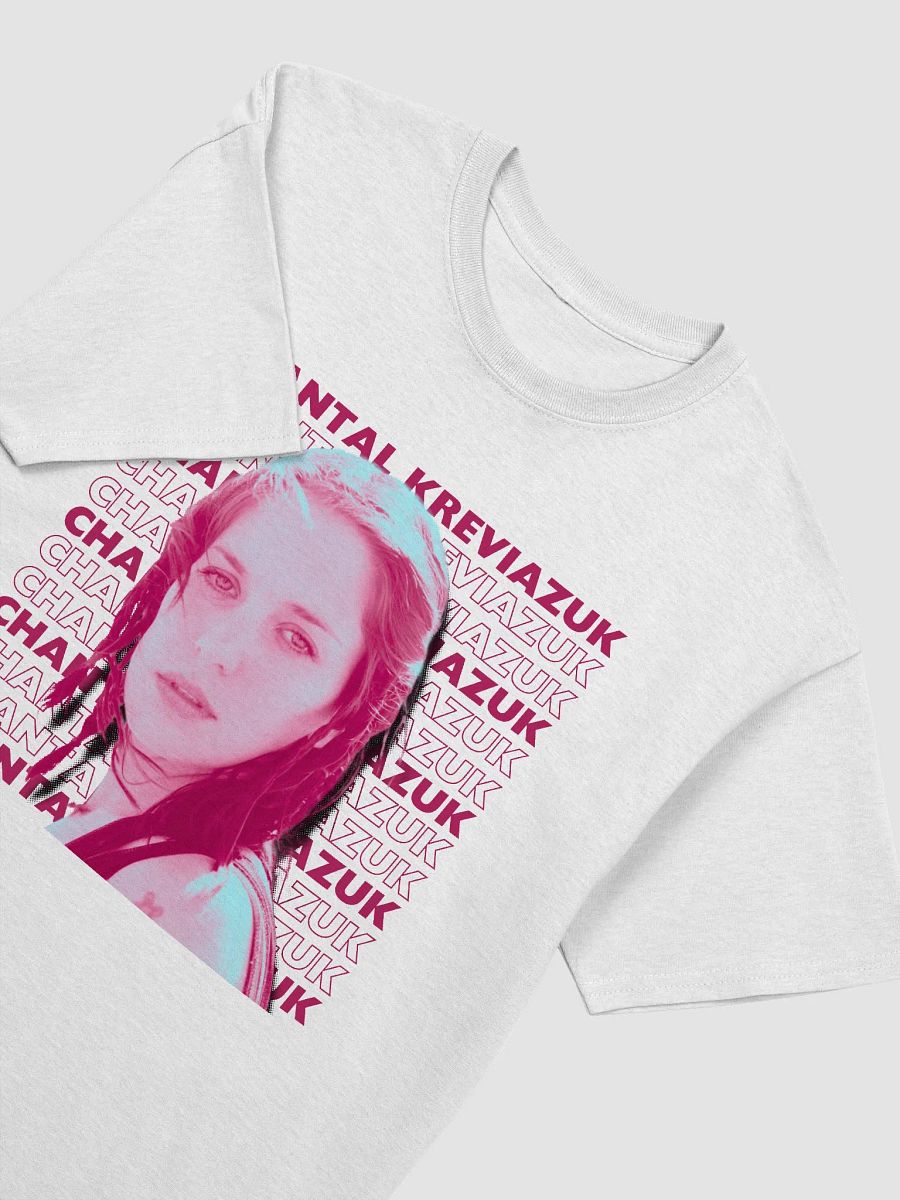 COLOUR MOVING AND STILL RETRO PINK TEE product image (47)