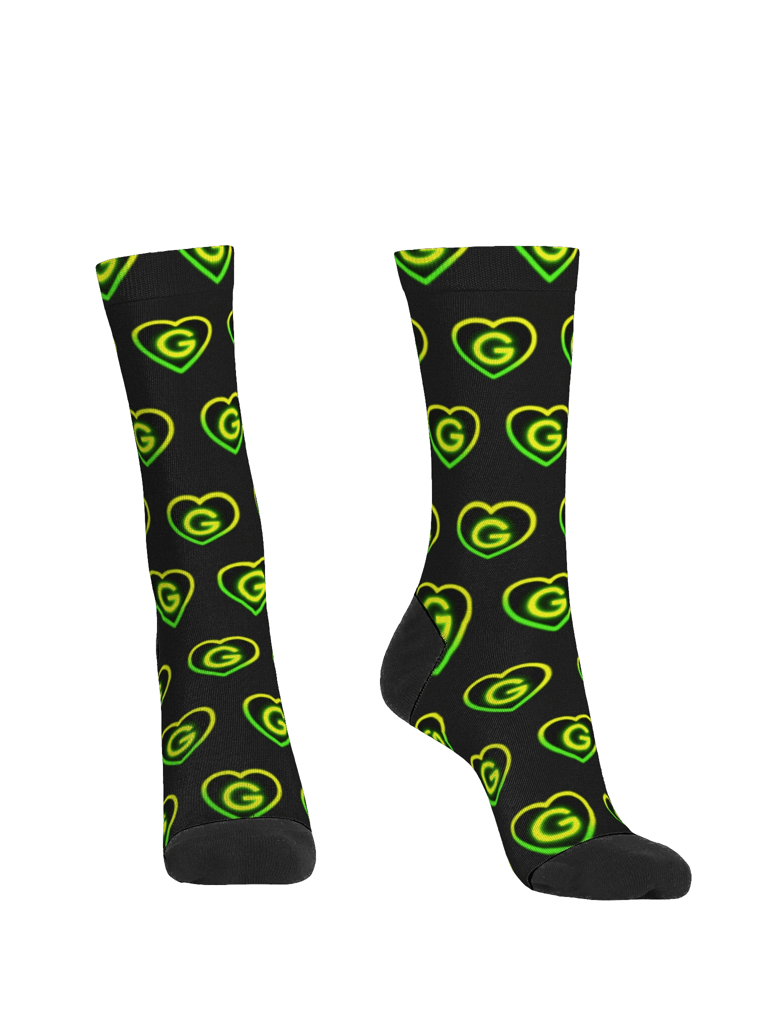 Socks - Glowing Gumstitch Hearts product image (2)