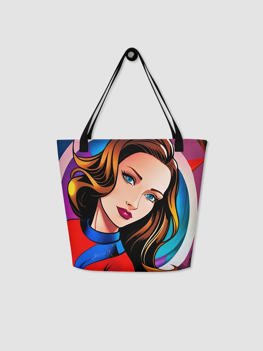 [Colour me trippy] All-Over Print Large Tote Bag product image (3)