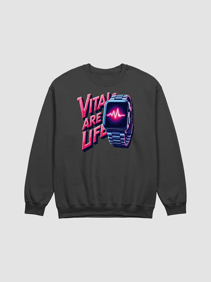Heartbeat Smartwatch Digital Print Sweatshirt product image (2)