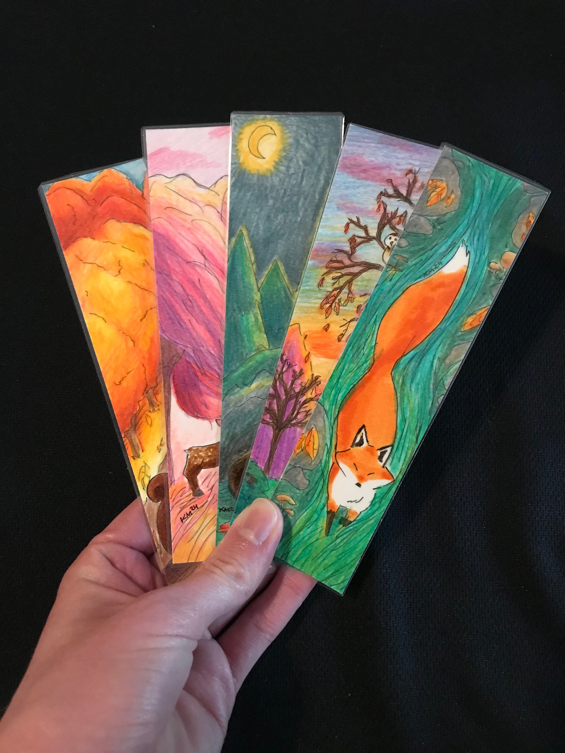 Fall Animal Bookmarks product image (2)