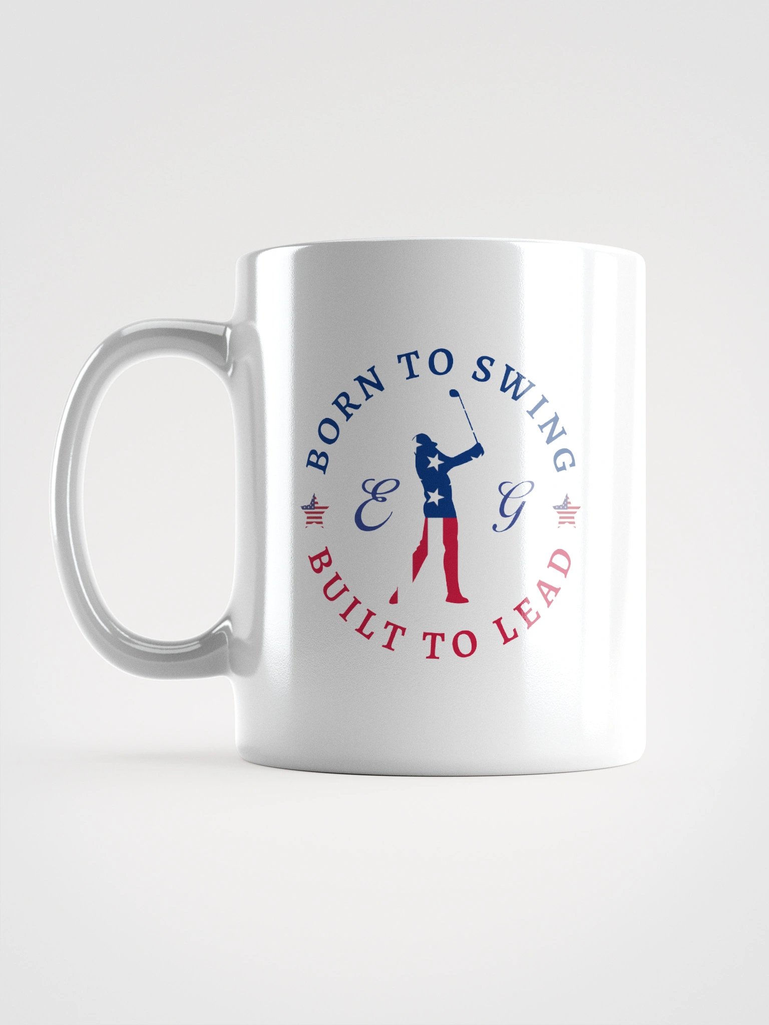 White Glossy Patriot Pride Mug product image (1)