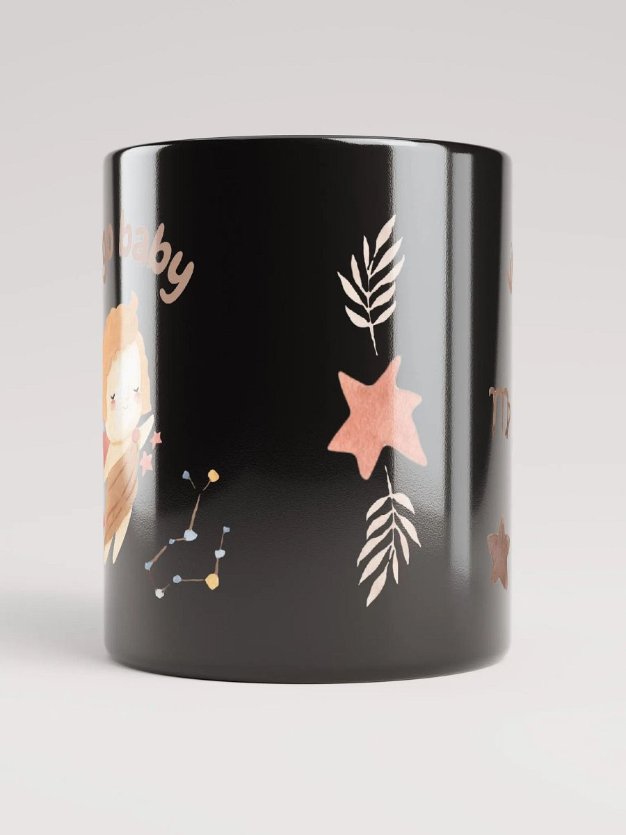 Virgo Baby August 23 – September 22 BLACK GLOSSY MUG Baby Gift, New Baby Gift, Fun Astrology Gift product image (9)