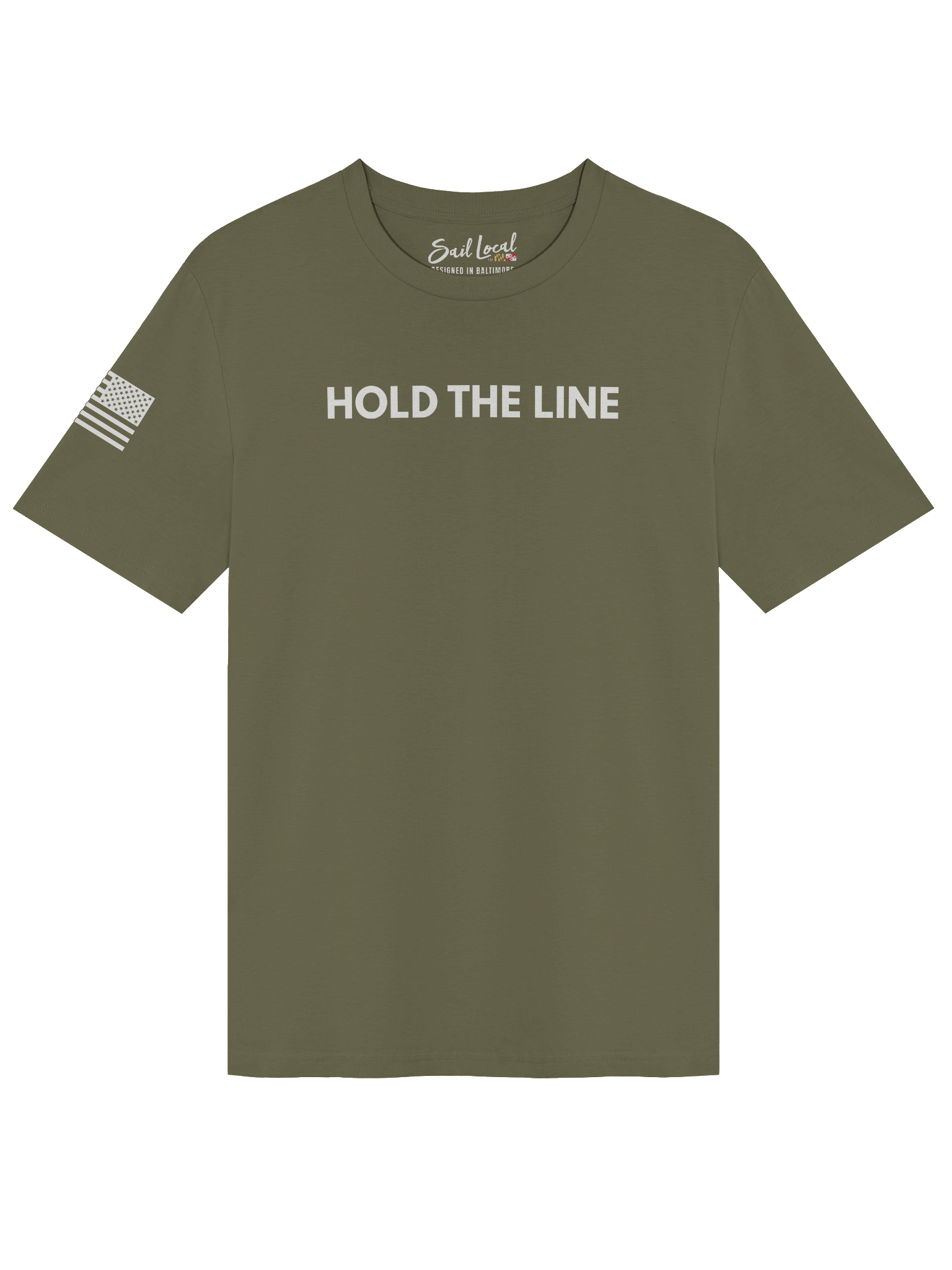 HOLD THE LINE All Cotton Tee product image (1)