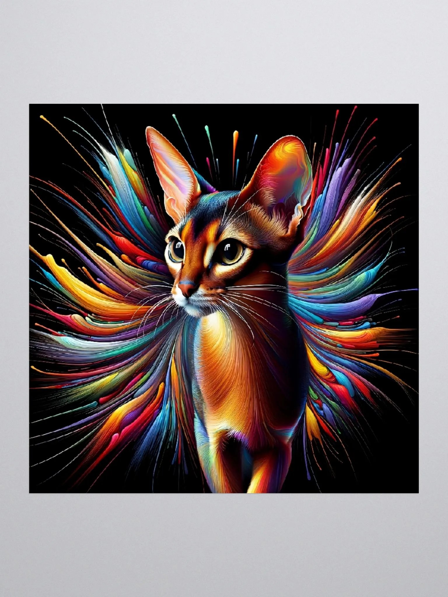 Kiss Cut Stickers: Abyssinian 2 product image (1)