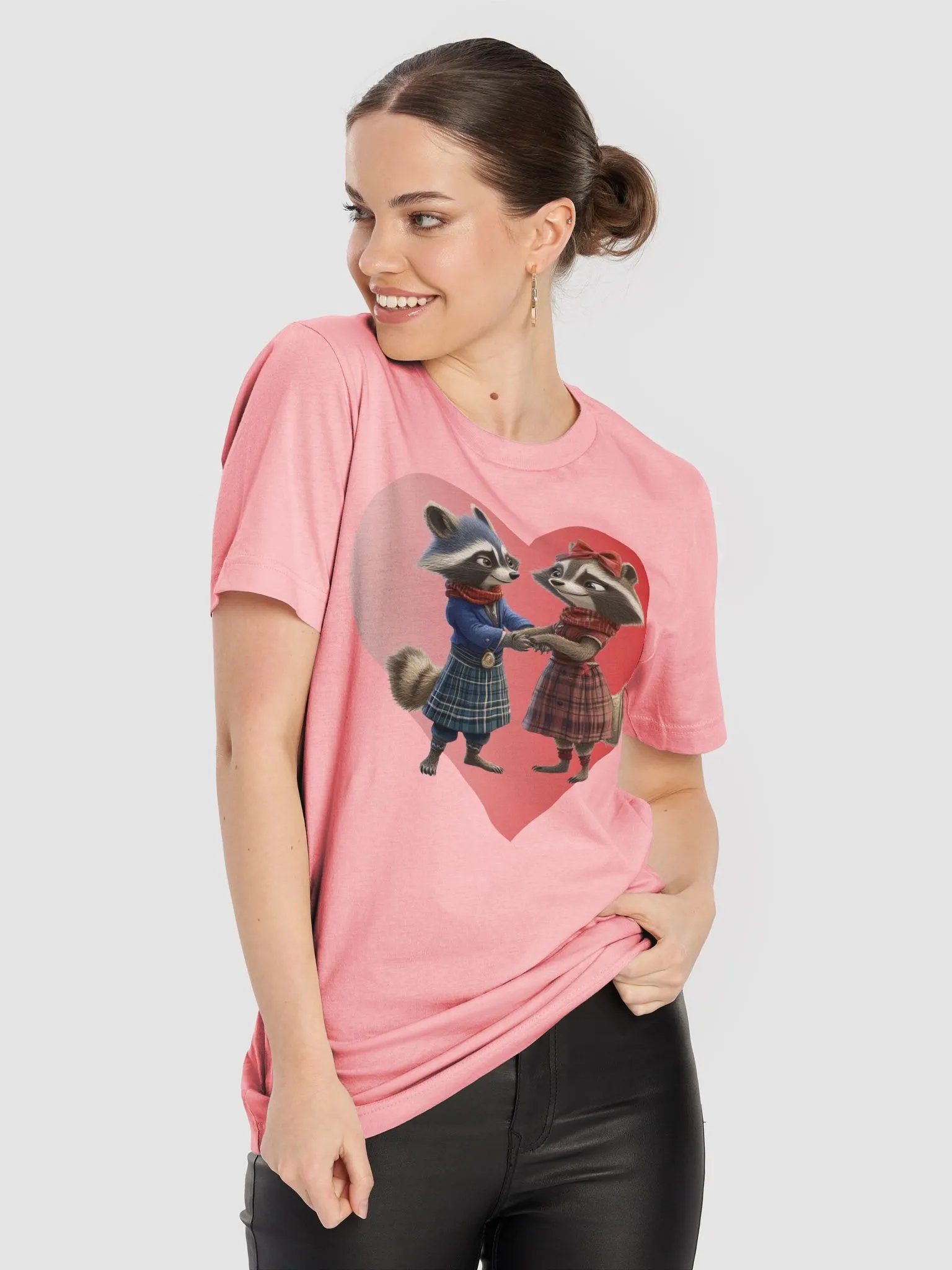 Raccoon's In Love T-Shirt product image (4)