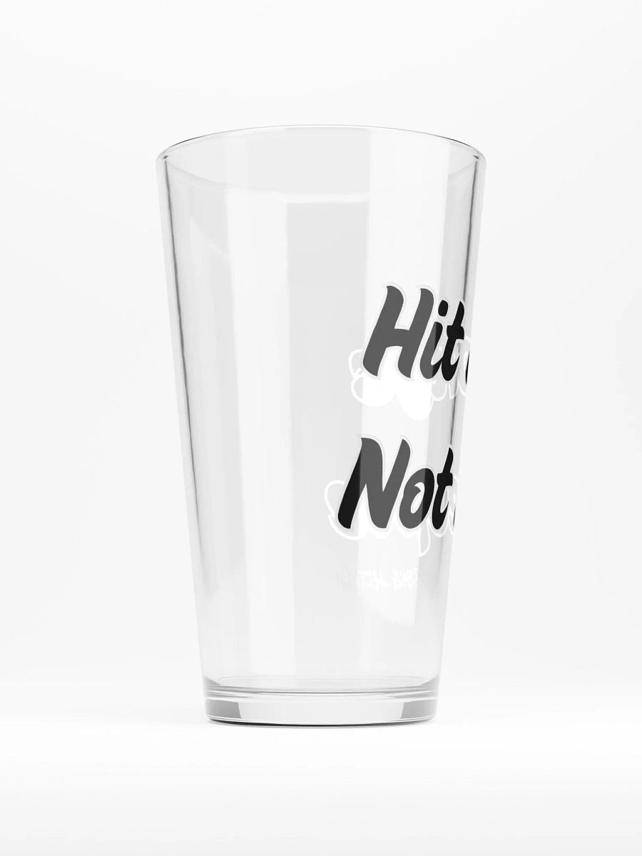 Hit Bongs Not People Pint Glass product image (3)