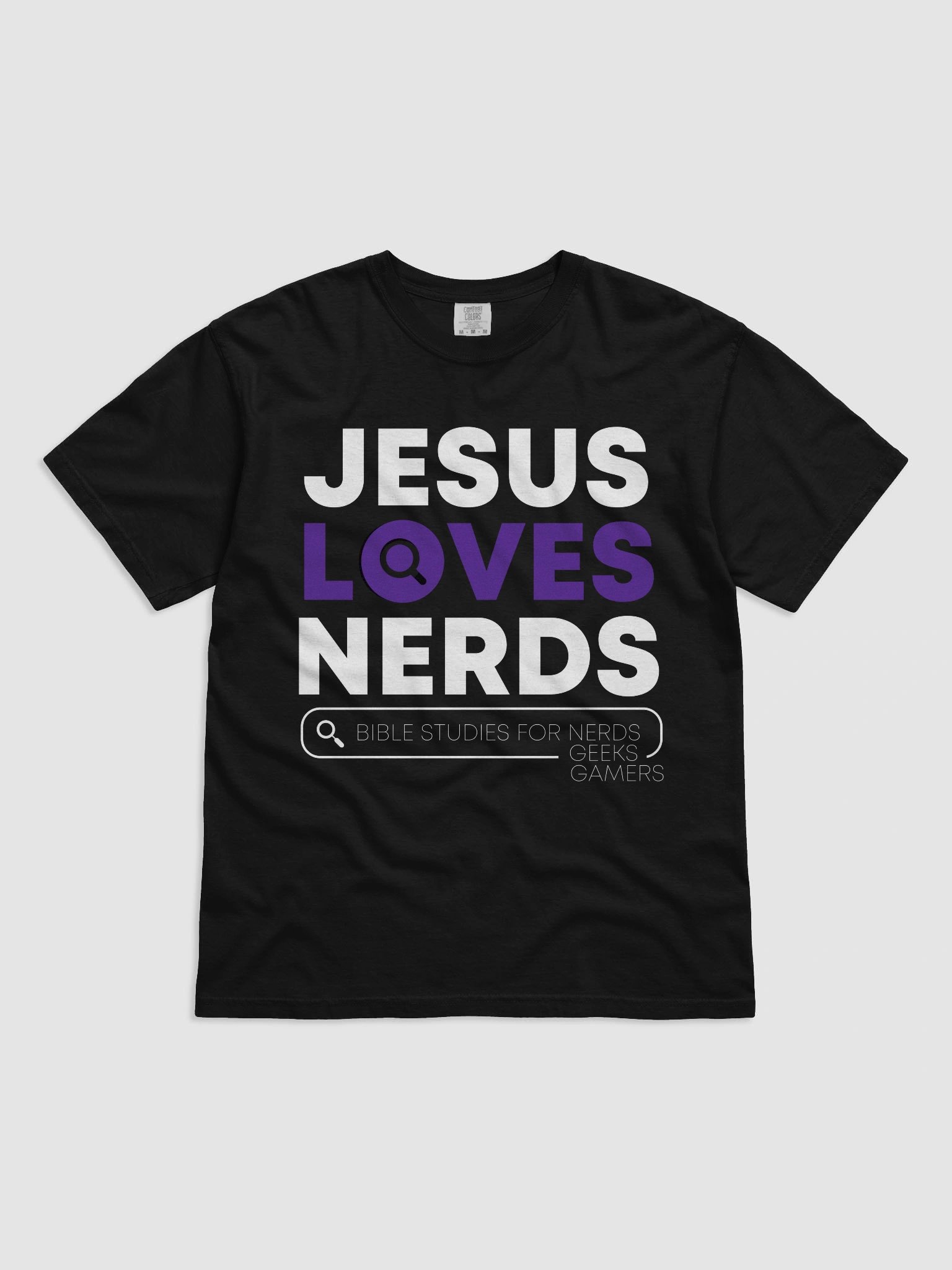 Jesus Loves Nerds Tee product image (2)