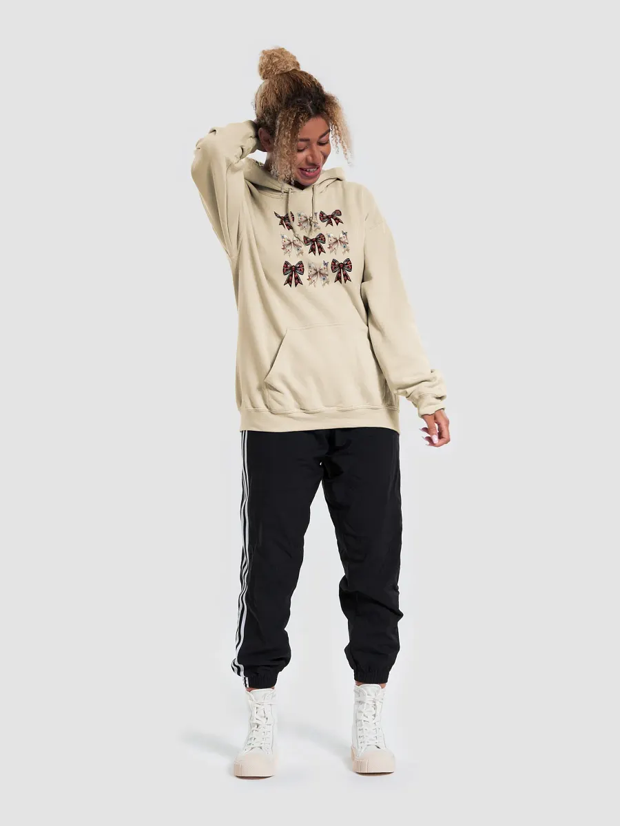 Spring Bows Basketball Floral Hoodie product image (21)