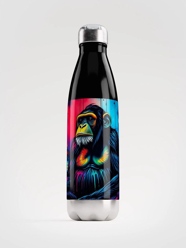Neon Chimpanzee Stainless Steel Water Bottle product image (1)