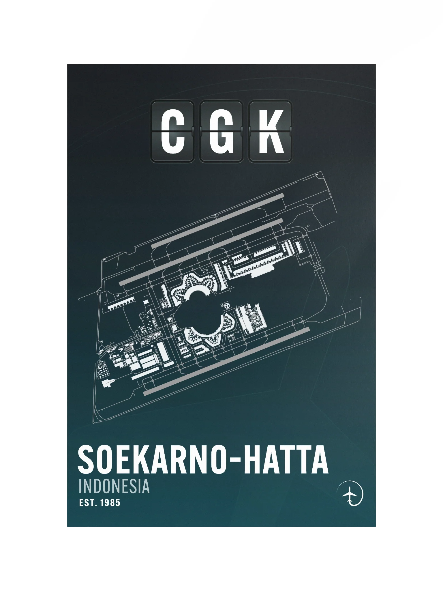 Jakarta CGK Poster product image (1)