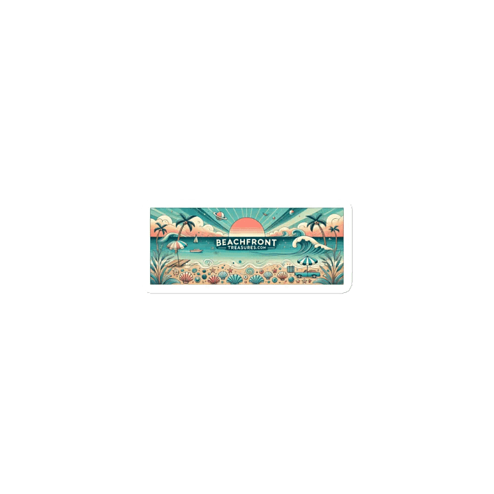 Beachfront Delights Die-Cut Magnets product image (1)