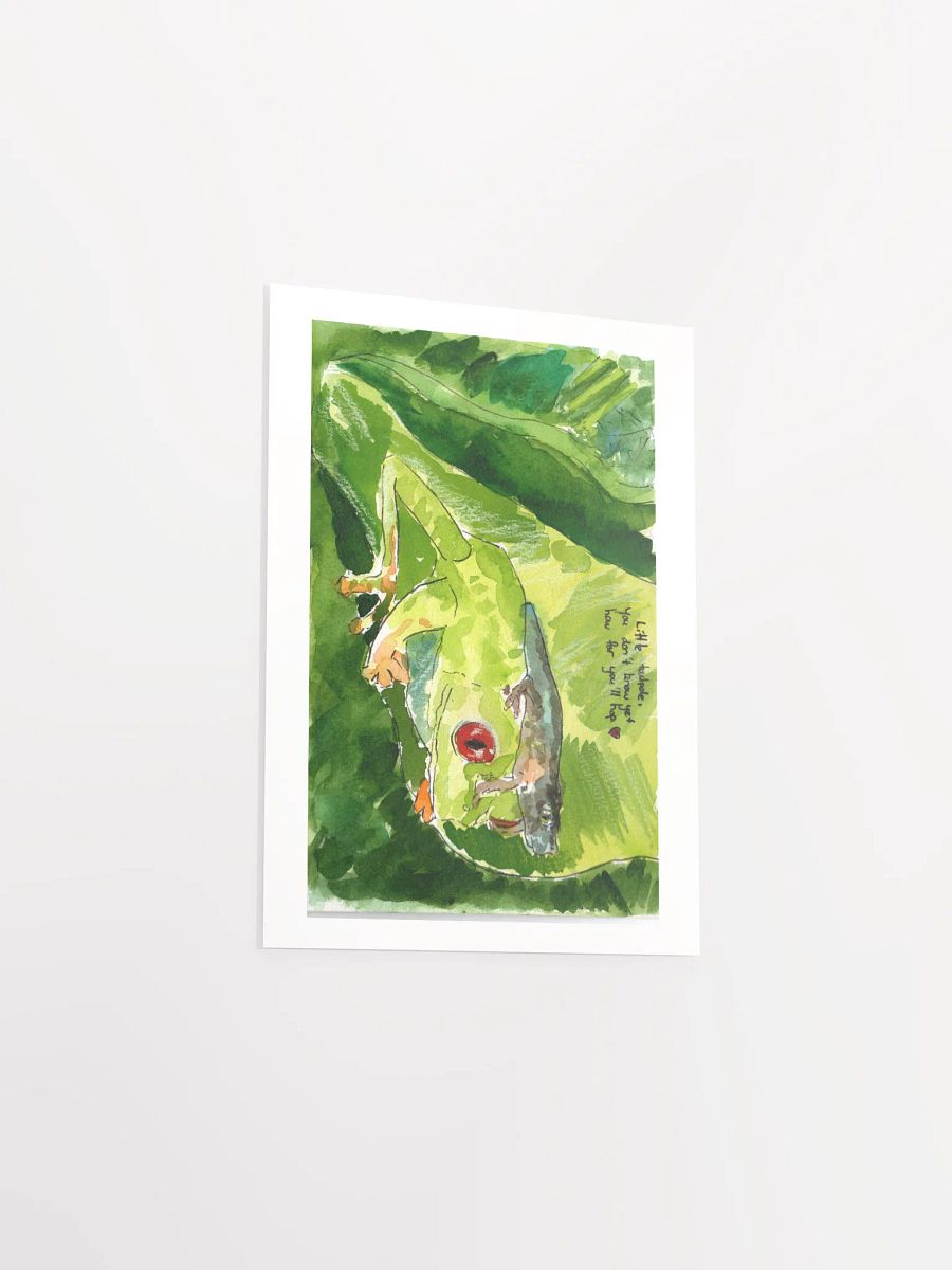 Frog Encouragement Print product image (3)