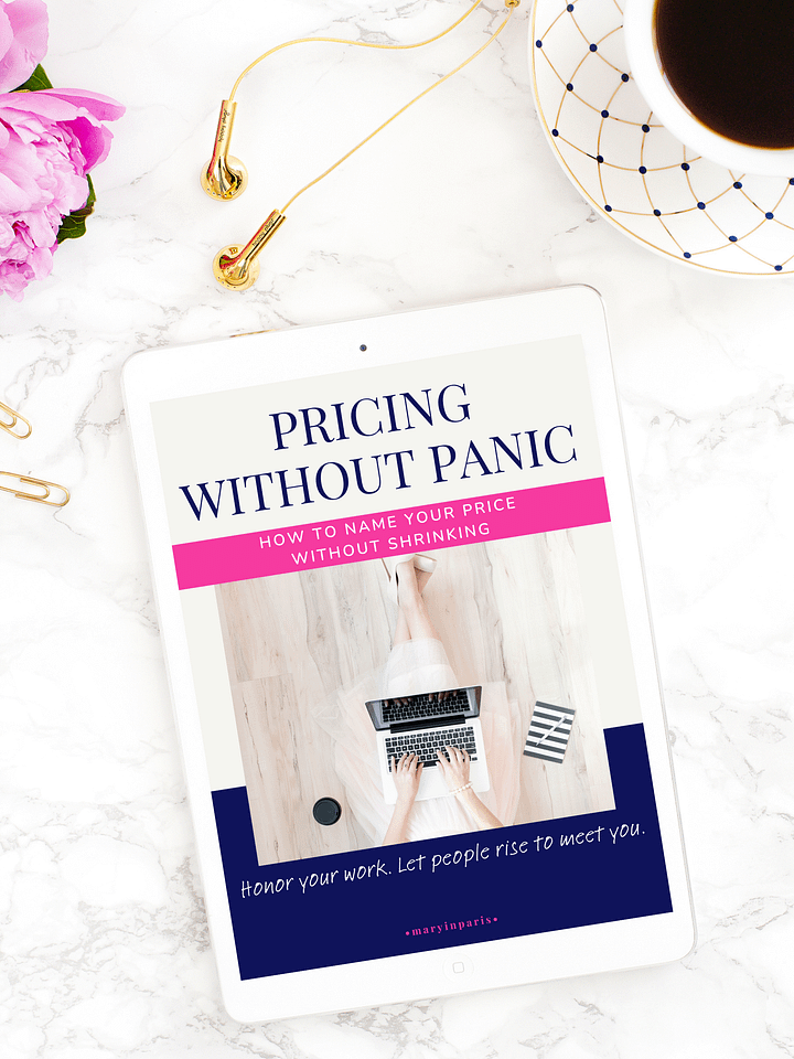 Pricing Without Panic: How to name your price without shrinking product image (1)