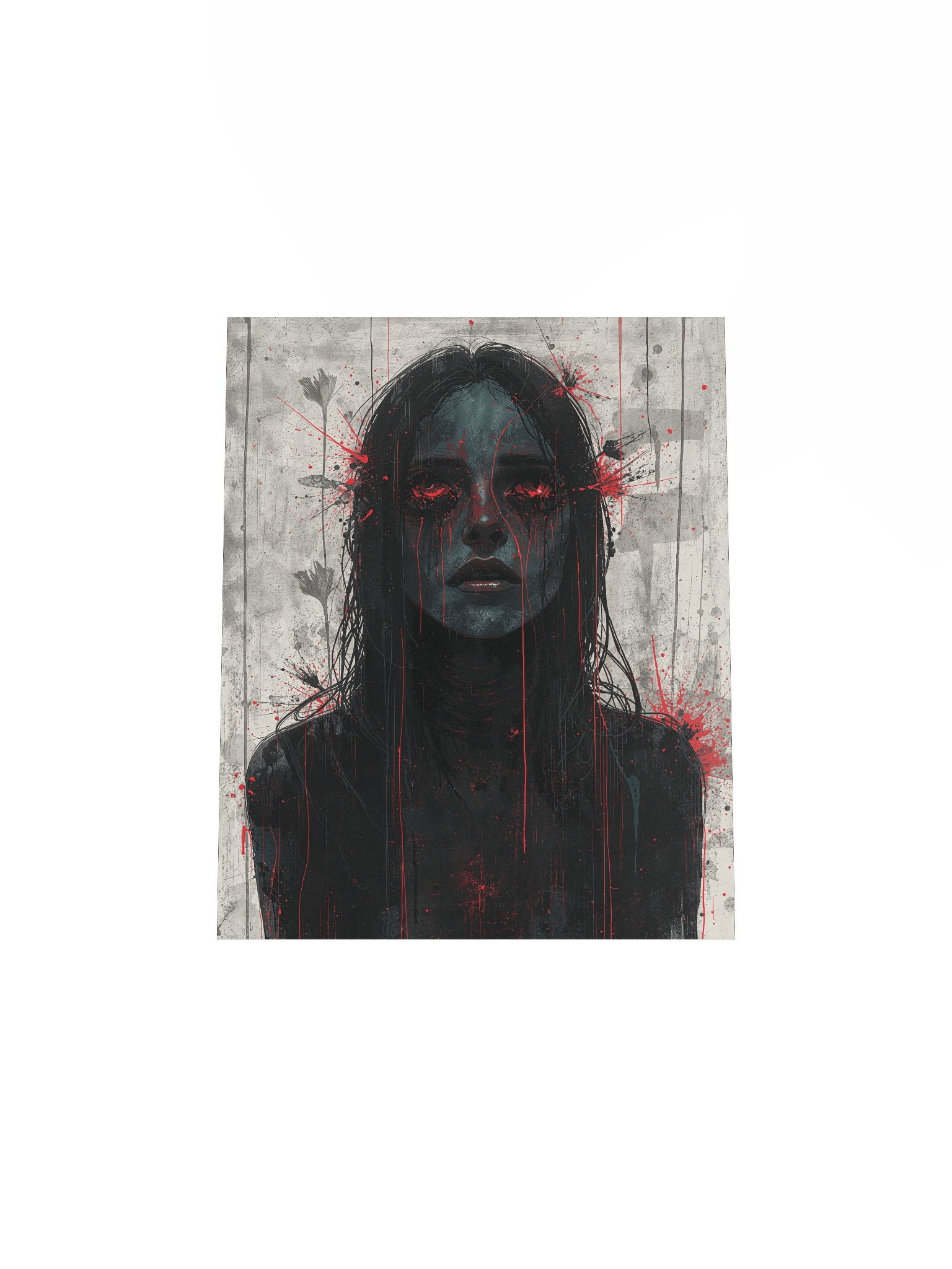 Blood Petals Matte Poster product image (26)