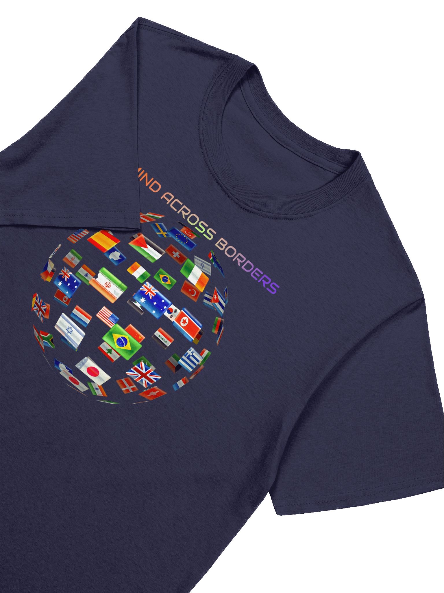 Unity in Diversity Flag Sphere T-Shirt product image (45)