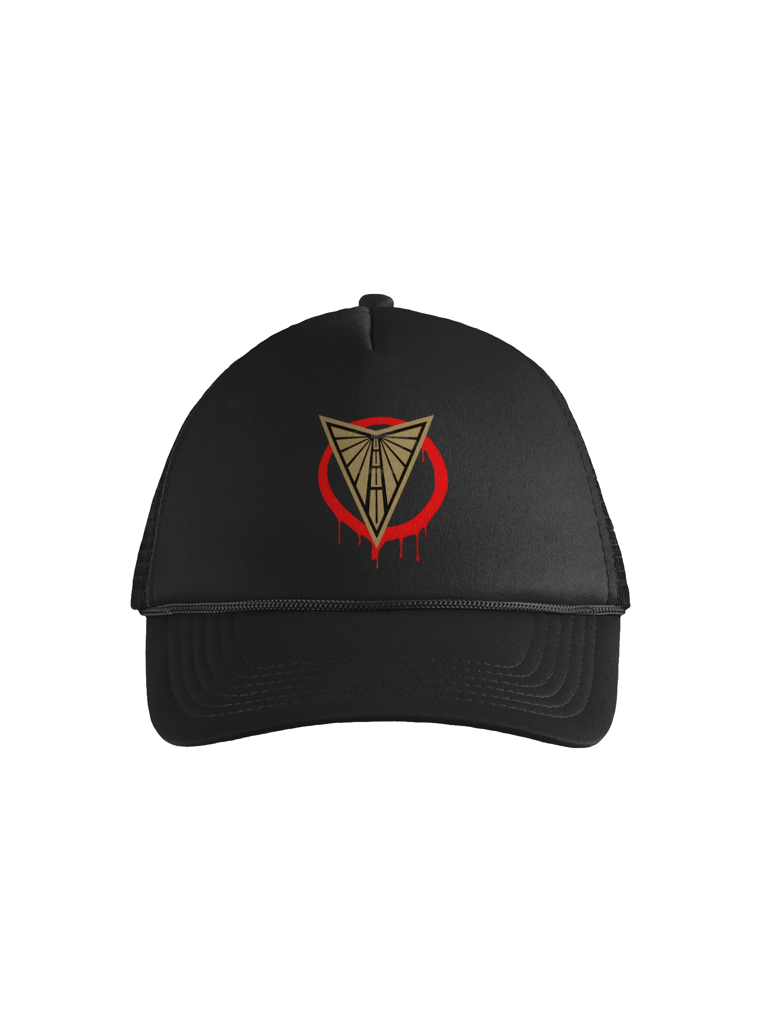 "V" for Valkyries Gold Shield Foam Trucker Cap product image (1)