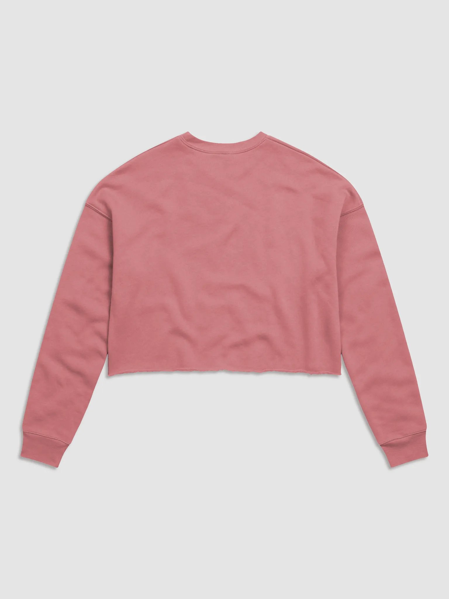 Columbia Road Market Midweight Fleece Crop Sweatshirt (Mauve) product image (2)