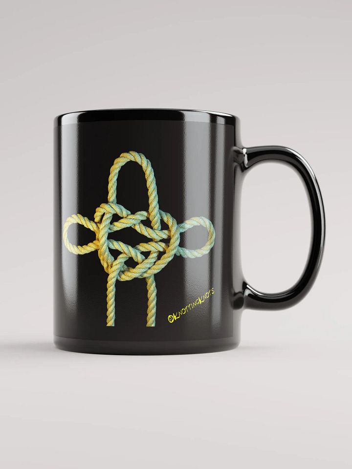 Masthead Knot or Jury Mast Knot Mug (Black) product image (1)