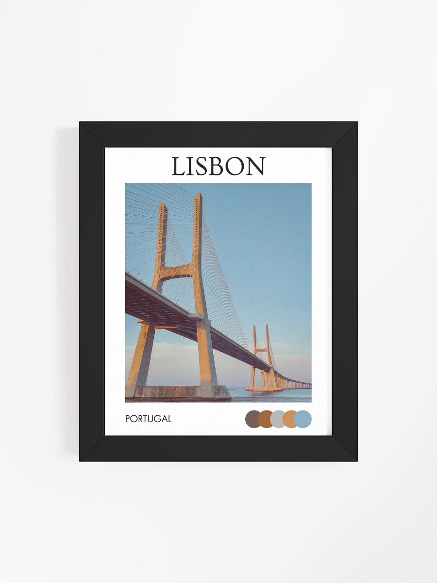 Vasco da Gama Bridge - Framed product image (4)