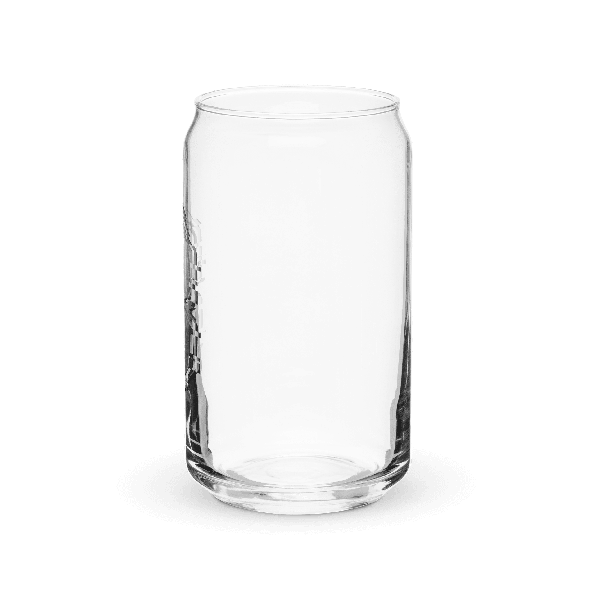 Monochrome Glitch Era Can-Shaped Glass product image (3)