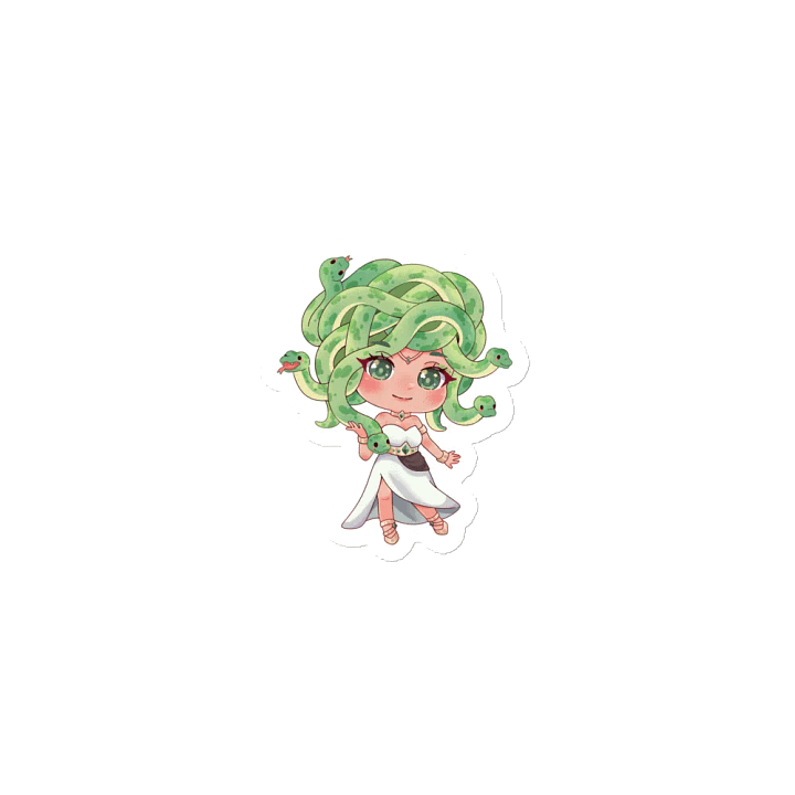 Chibi Medusa Magnet product image (1)