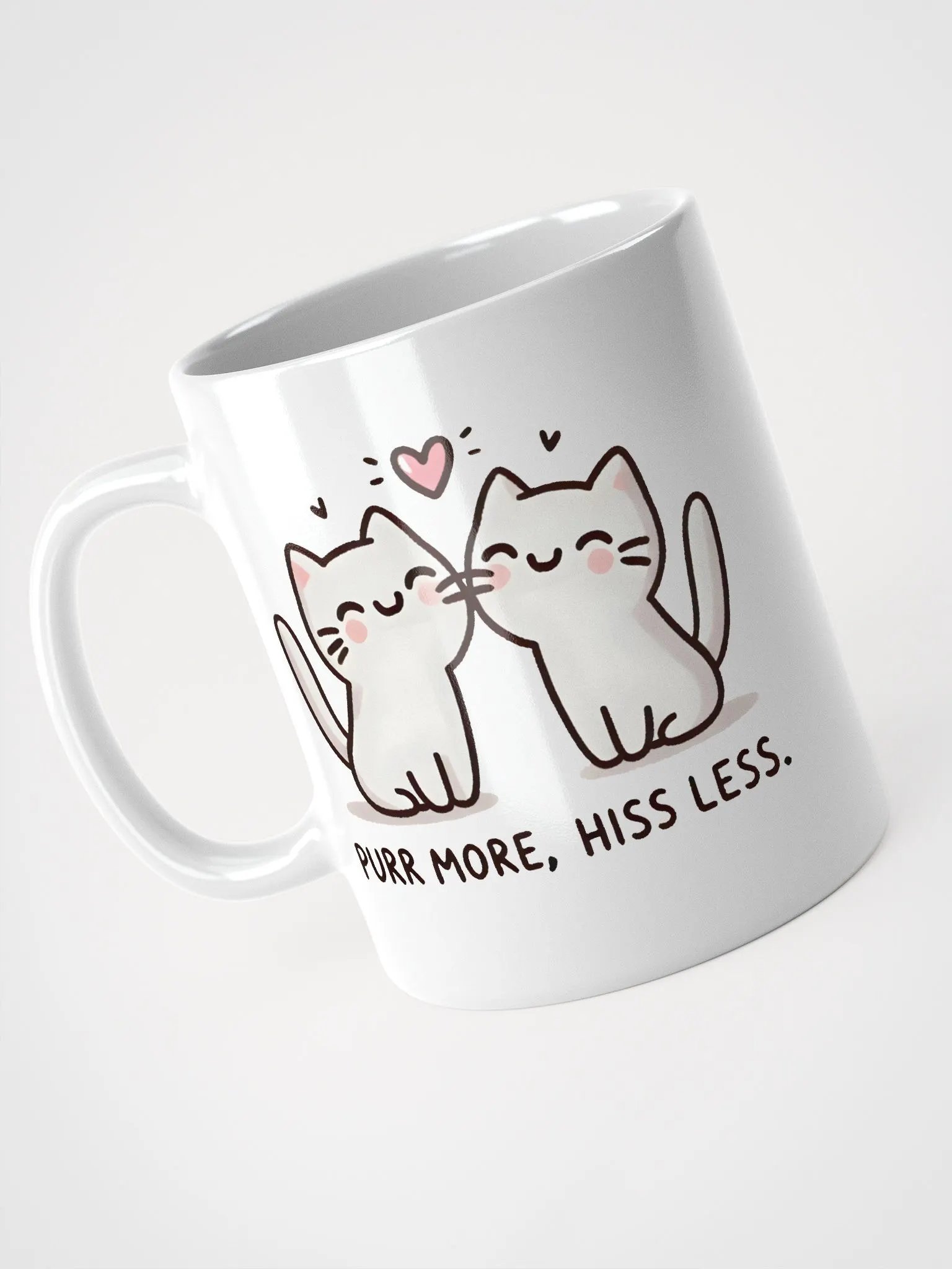 Purr more, Hiss less mug product image (3)