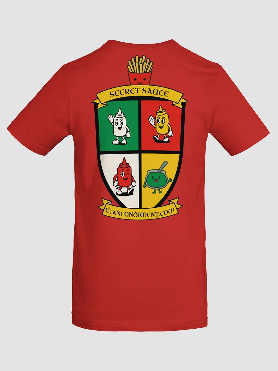 Condiment Clan Crest T-Shirt Back design product image (35)