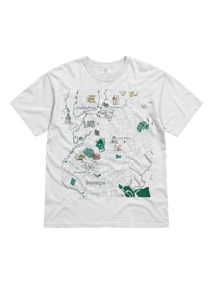 The Big Map Tee product image (1)