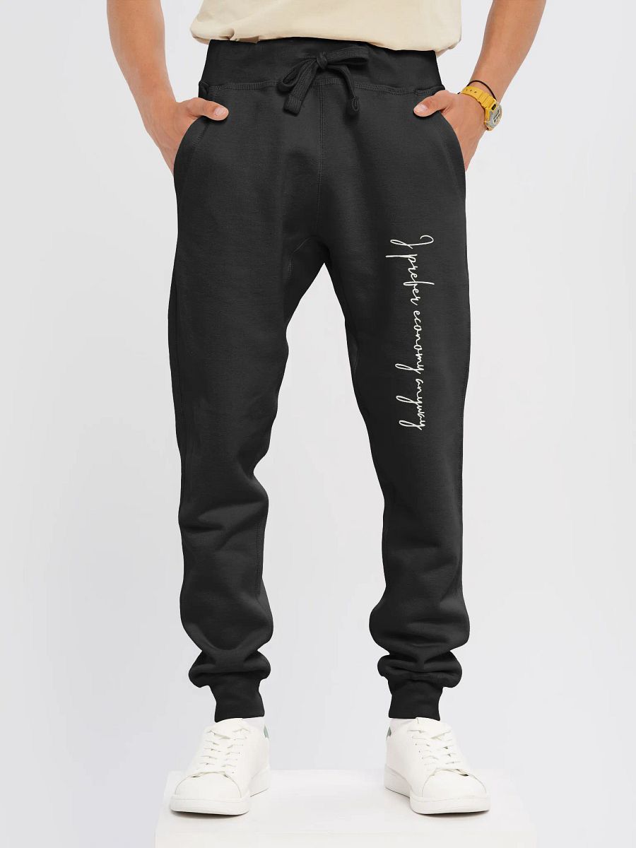 💤 First Class Ultimate Sleep Pants - 'I Prefer Economy Anyway' Design product image (3)