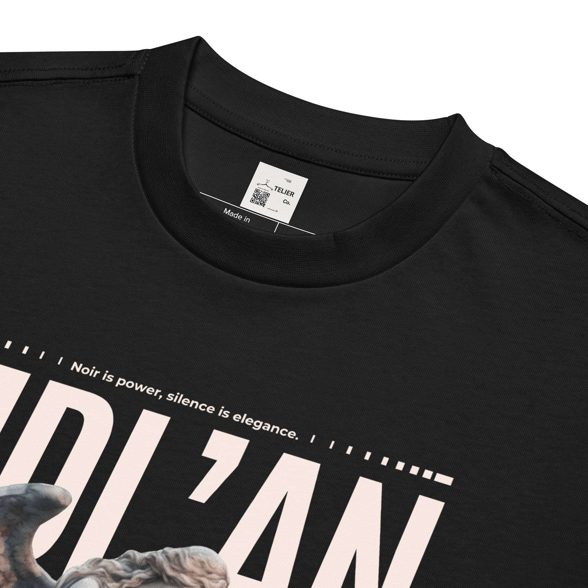 MDL'AN Noir is Power Box Premier T-Shirt product image (4)