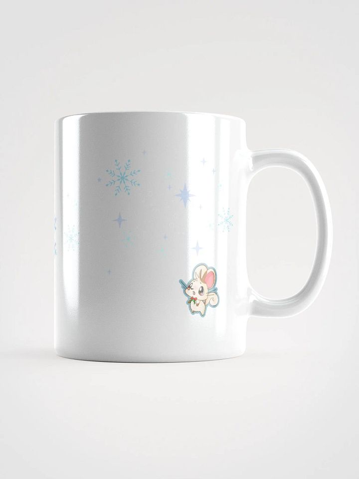 🦊🐭 Happy Holidays from Tots and Mitt❄️White Mug product image (1)