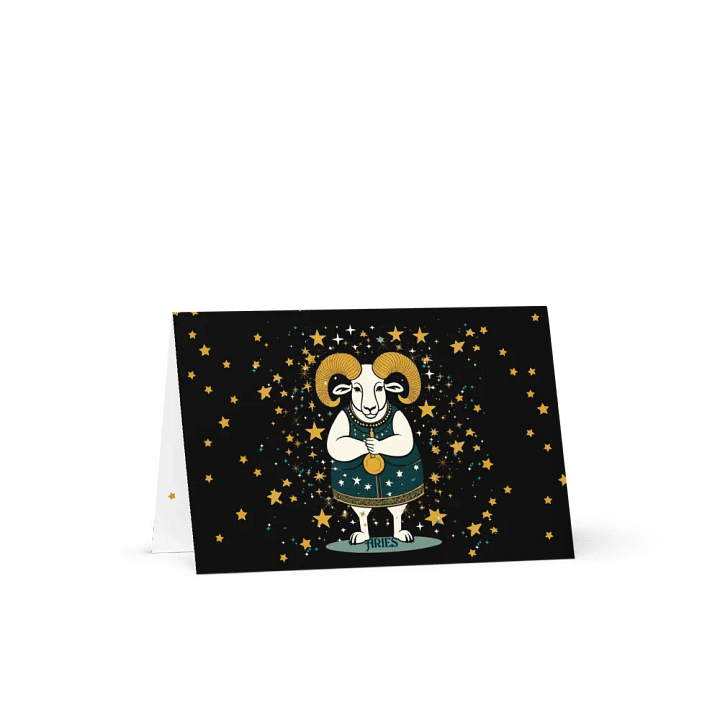 Aries 2025, Adorable Ram, Card product image (1)