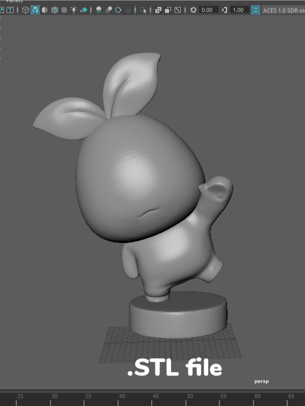 [3d printer file] Mokoko product image (2)