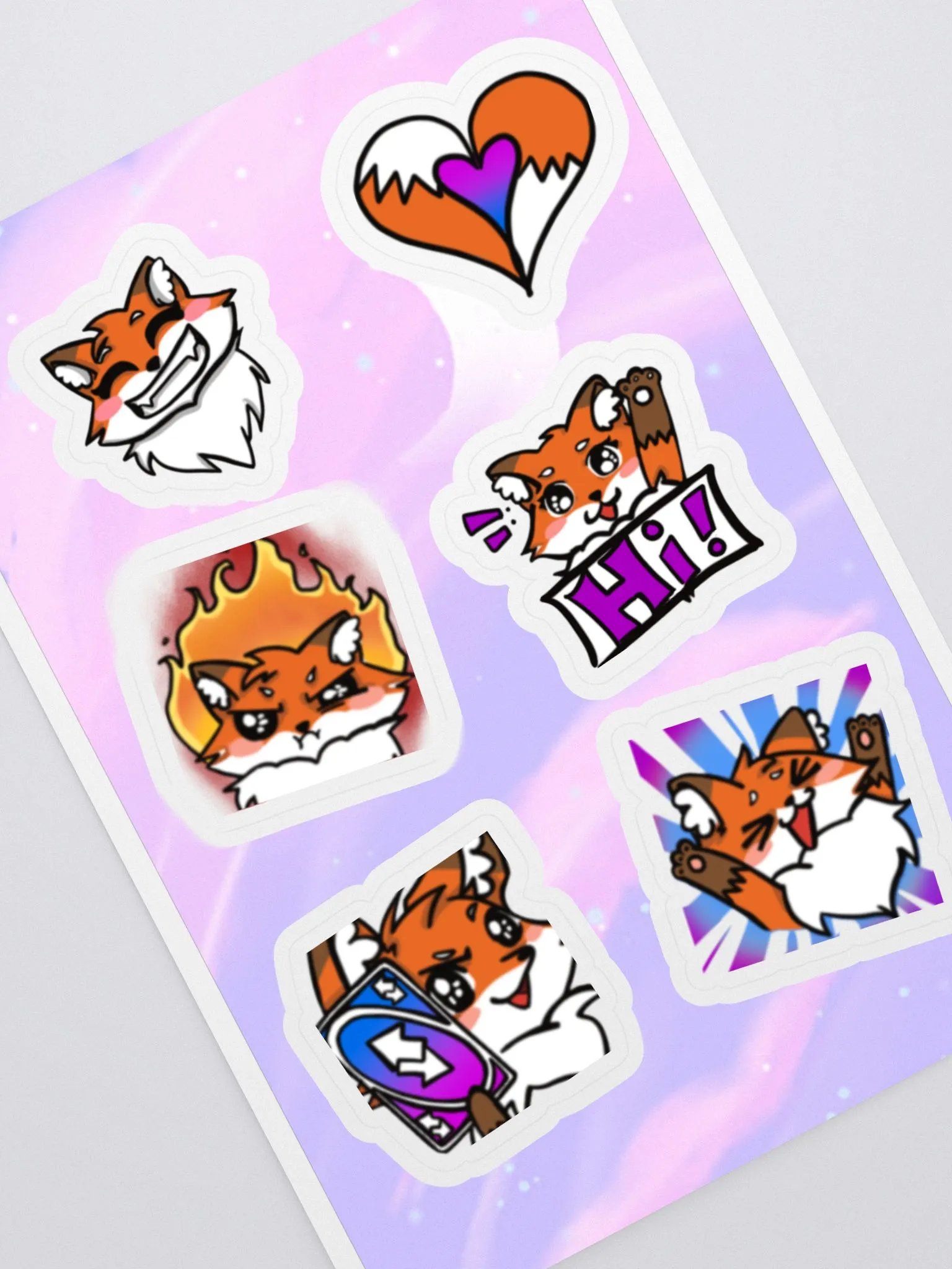 Cinder Stickers! product image (1)