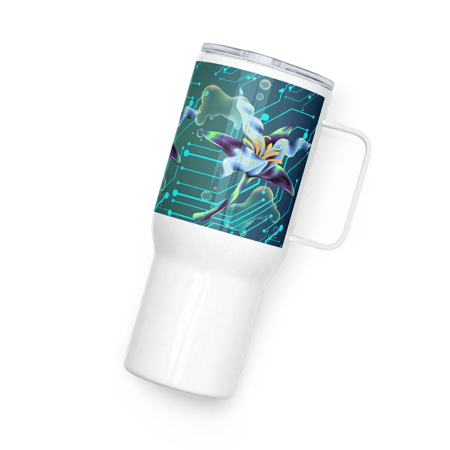 teal meta-magic insulated travel mug for stylish gents and ladies product image (4)