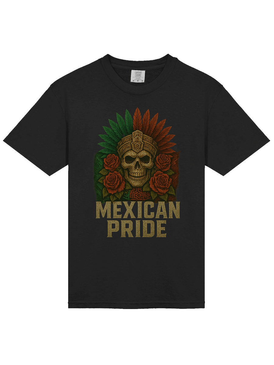 Mexican Pride Tee 💀🌹🇲🇽 product image (2)