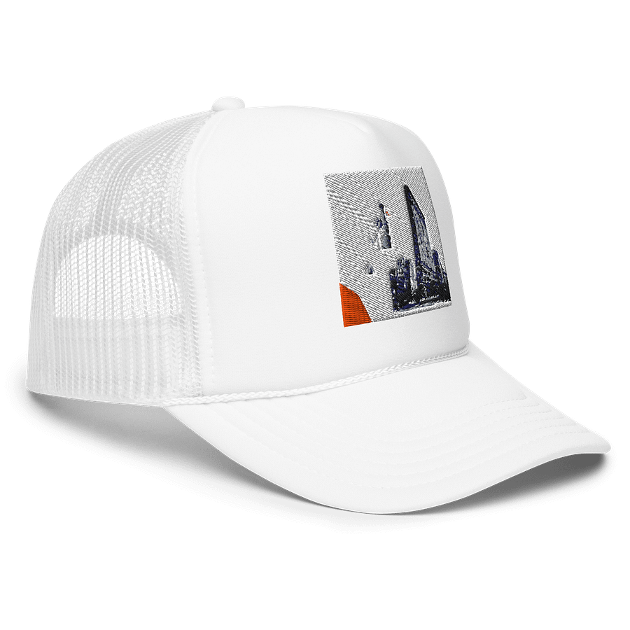White Prominent Big Apple Snapback product image (3)