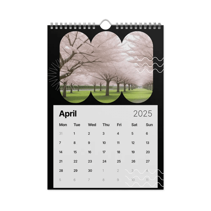 SEASONAL NATURE WALL CALENDAR 2025 product image (1)