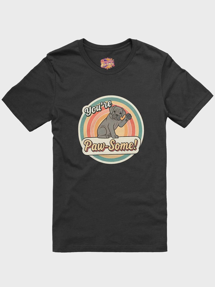 Paw-Some Puppy Retro T-Shirt product image (1)