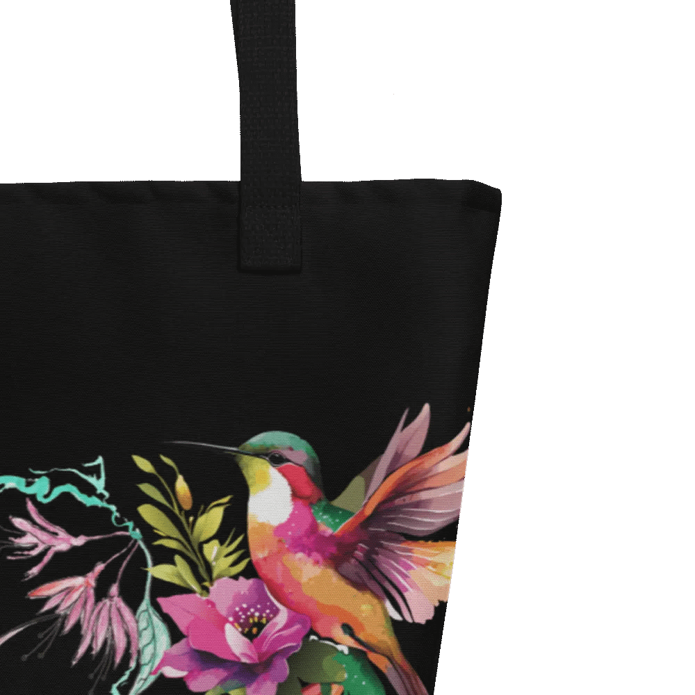 Vibrant Hummingbird Haven Tote for birdlovers product image (9)