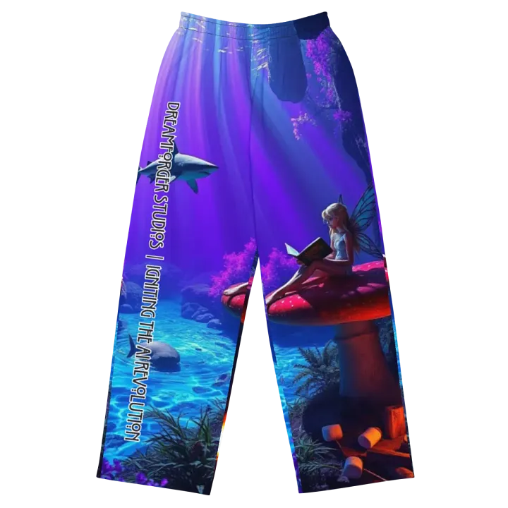 Surreal Visions: Underwater Fairy Dreamscape Lounge Pants product image (1)