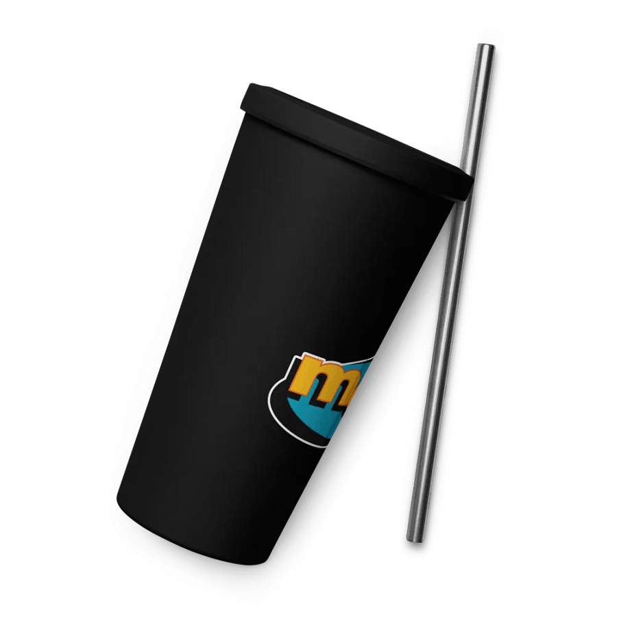 Mega 97.9 Insulated Tumbler with a Straw product image (9)
