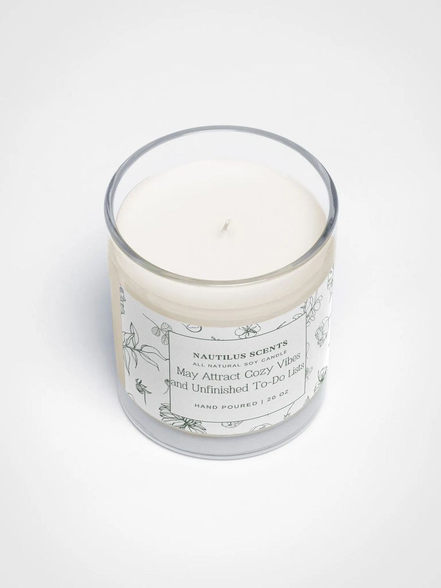 Cozy Vibes Soy Wax Candle product image (3)