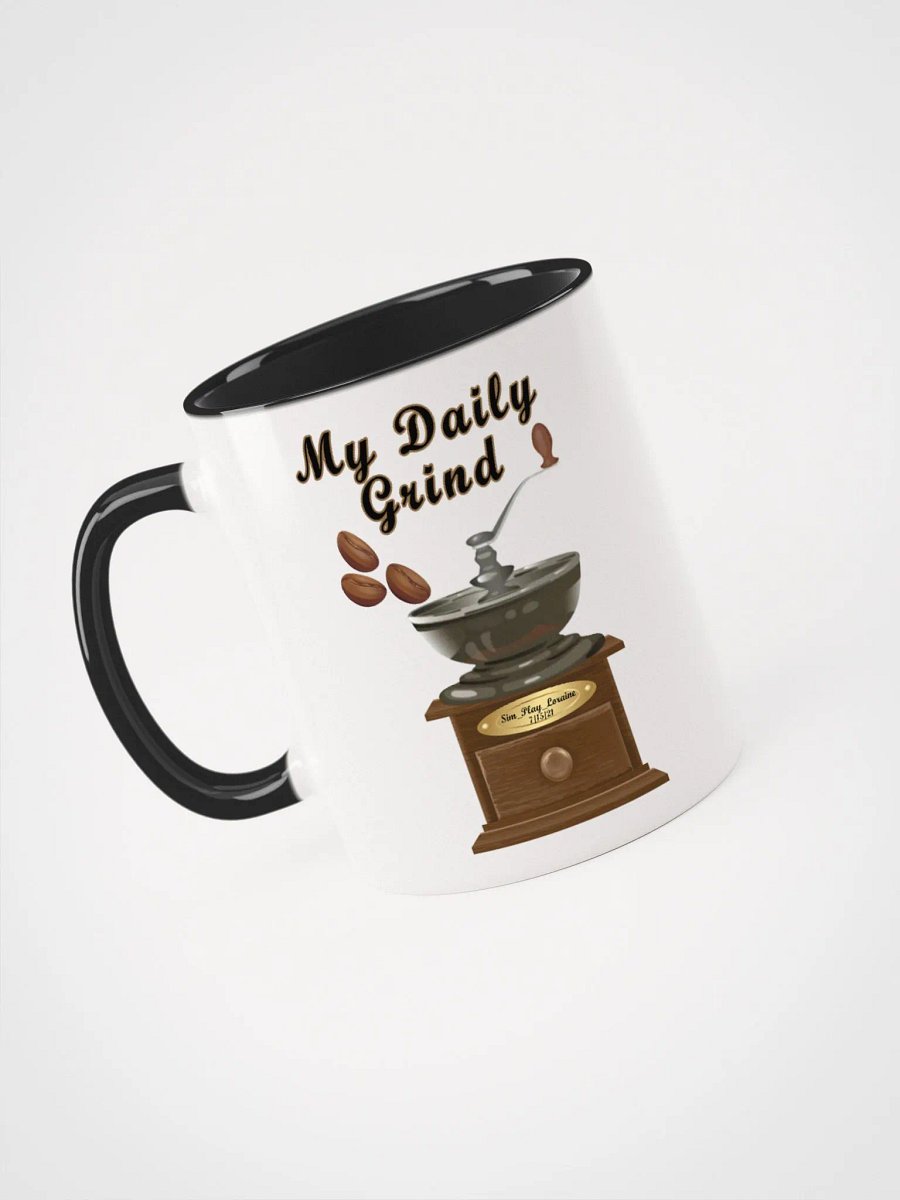 Limited Time B&W Coffee Mug Loraine's Coffee House Twitch Established Date product image (3)
