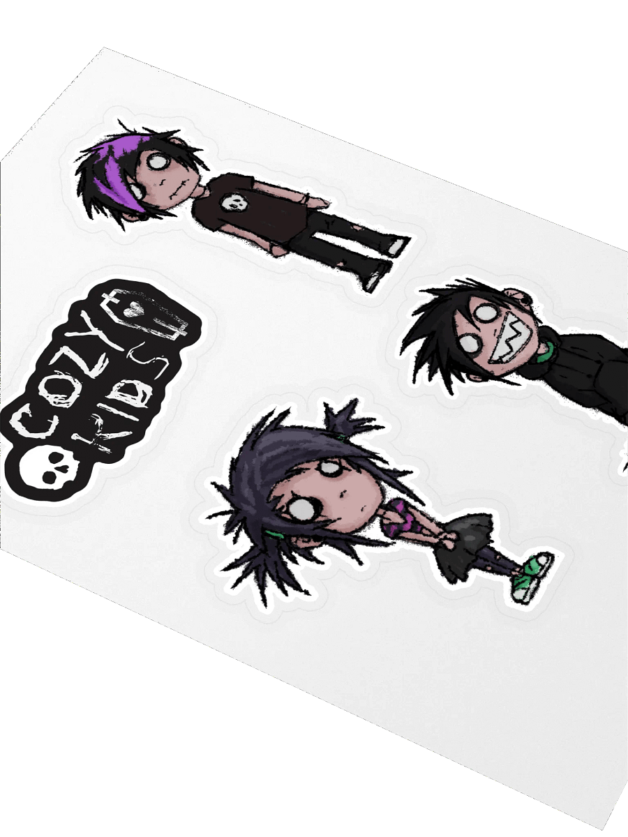 Cozy Kids Sticker Sheet product image (3)