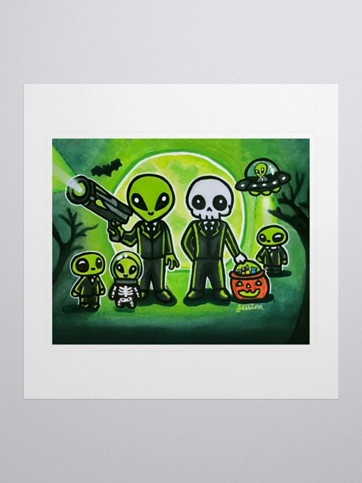 Alien Patrol Sticker product image (1)